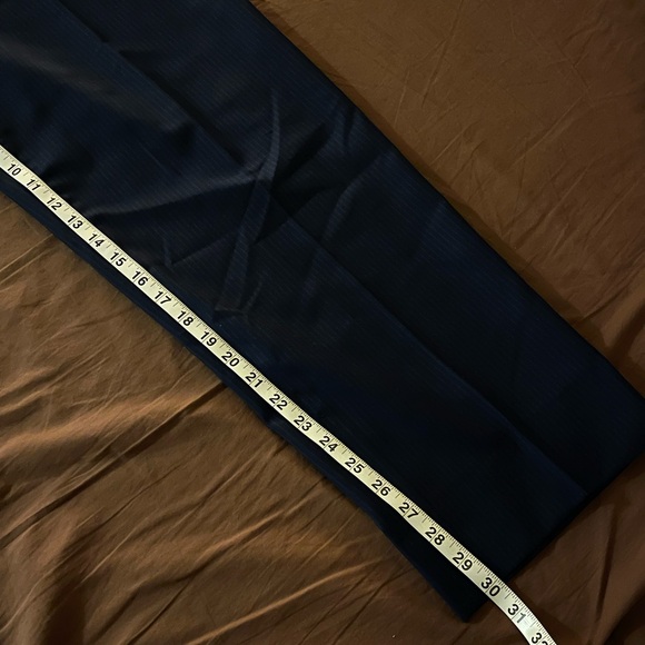 Canali Men’s Tailored Two Piece 100% Wool Suit Blue Made in Italy Size 40 / 58 - Picture 11 of 14